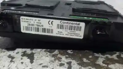 Second-hand car spare part electronic module for renault scenic iii expression oem iam references s180098101d  284b17882r