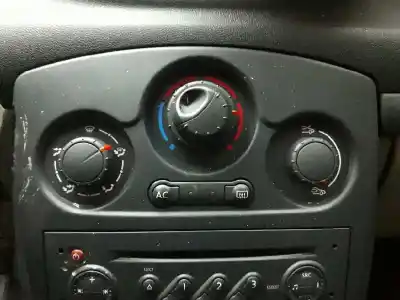 Second-hand car spare part heating / air conditioning control panel for renault clio iii exception oem iam references 030967w 69597003 69590001