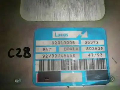 Gebrauchtes Autoersatzteil ecu-motorsteuergerät uce motorsteuergerät zum ford transit, combi 1995 euroline 2.5 oem-iam-referenzen 92vb9j464ae  