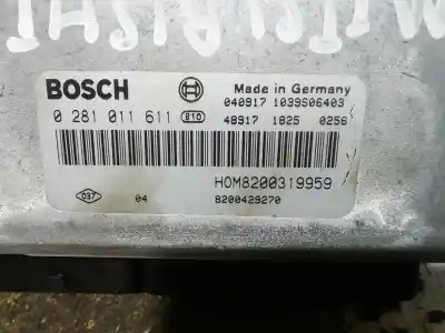 Recambio de automóvil de segunda mano de centralita motor uce para mitsubishi space star (dg0) 1900 di-d referencias oem iam 0281011611  8200429270