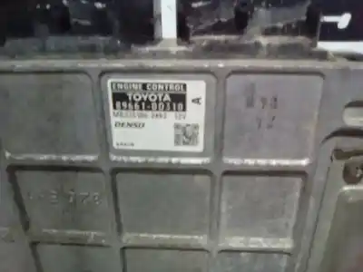 Автозапчасти б/у блок управления двигателем за toyota yaris (ncp1/nlp1/scp1) 1.3 expo ссылки oem iam 8966210d310  mb2751002493