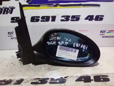 Peça sobressalente para automóvel em segunda mão espelho retrovisor direito por bmw serie 1 berlina (e81/e87) 118d referências oem iam 