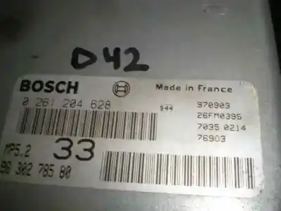 Pièce détachée automobile d'occasion CALCULATEUR MOTEUR ECU pour PEUGEOT 306 BERLINA 3/4/5 PUERTAS (S2)  Références OEM IAM 0261204628  