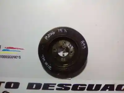 Peça sobressalente para automóvel em segunda mão Polia Do Virabrequim por PEUGEOT 206 BERLINA XT Referências OEM IAM 9624596880  