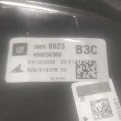 Second-hand car spare part right tailgate light for opel corsa e selective oem iam references 460034366  