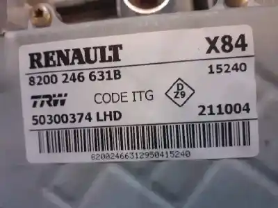 İkinci el araba yedek parçası direksiyon kolonu için renault megane ii berlina 5p dynamique oem iam referansları 8200246631b  50300374