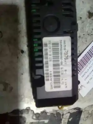 Second-hand car spare part multifunction display for citroen c2 audace oem iam references 96597971xt  