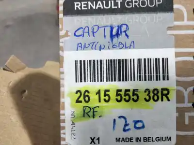 Peça sobressalente para automóvel em segunda mão farol / projetor de nevoeiro esquerdo por renault captur zen referências oem iam 261555538r  