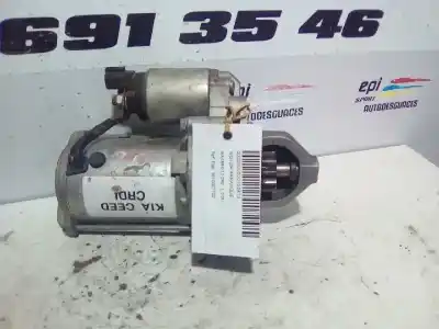 Second-hand car spare part starter motor for kia cee´d 2.0 crdi oem iam references 3610027700  1250449