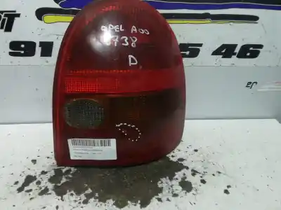 Peça sobressalente para automóvel em segunda mão farolim traseiro direito por opel corsa b eco referências oem iam 