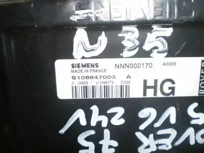 Second-hand car spare part ECU ENGINE CONTROL for MG SERIE 75 (J/RJ)  OEM IAM references S108847003A  