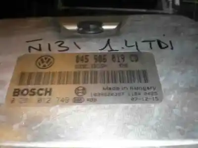 Second-hand car spare part ECU ENGINE CONTROL for AUDI A2 (8Z)  OEM IAM references 0281012749  