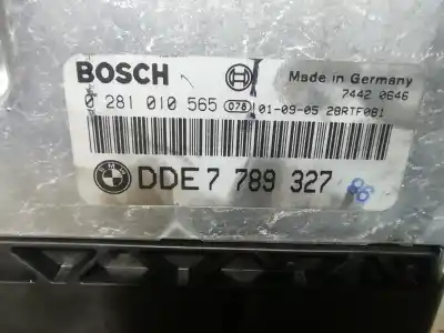Second-hand car spare part ecu engine control for bmw serie 3 compact (e46) 320td oem iam references 0281010565  7789327