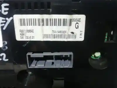 Second-hand car spare part heating / air conditioning control panel for dodge journey sxt oem iam references p55111898ae  