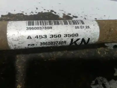 Автозапчастина б/у трансмісія задня ліва для smart forfour basis (66kw) (453.044) посилання на oem iam a4503503500  