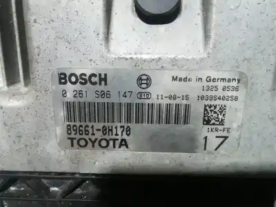 Second-hand car spare part ecu engine control for citroen c1 attraction oem iam references 0261s06147  896610h170