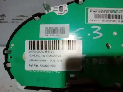 Peça sobressalente para automóvel em segunda mão quadrante por citroen c3 tonic referências oem iam a2c83012900