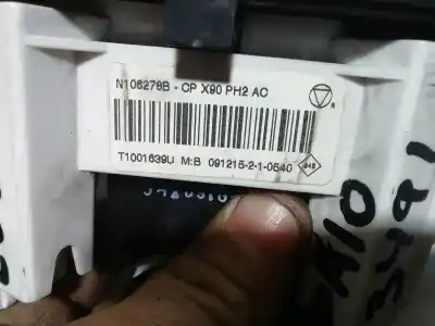 Second-hand car spare part heating / air conditioning control panel for dacia logan mcv ambiance oem iam references t1001639u  