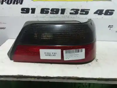 Second-hand car spare part right tailgate light for peugeot 605 svdt oem iam references 
