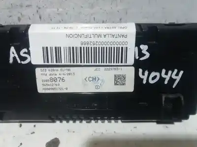 Автозапчастина б/у багатофункційний дисплей для opel astra j lim. cosmo посилання на oem iam 565412769  