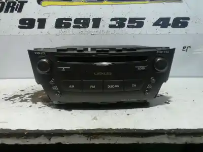 Автозапчастина б/у аудіо система / радіо cd для lexus is200 (ds2/is2) 220d посилання на oem iam 8612053400  
