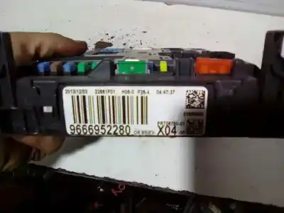 Second-hand car spare part fuse box unit for citroen c3 tonic oem iam references 9666952280  22661f01