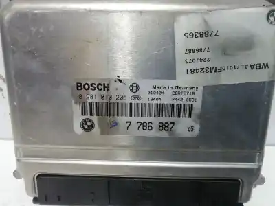 Peça sobressalente para automóvel em segunda mão centralina de motor uce por bmw serie 3 berlina (e46) 320d referências oem iam 0281010205