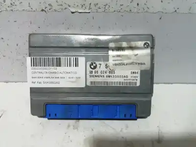 Peça sobressalente para automóvel em segunda mão unidade de controle automática da caixa de câmbio por bmw serie 3 berlina (e46) 320d referências oem iam 5wk33502ag