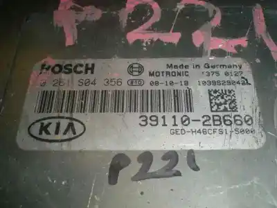 Second-hand car spare part ECU ENGINE CONTROL for KIA CEE´D SPORTY WAGON  OEM IAM references 0261S04356  