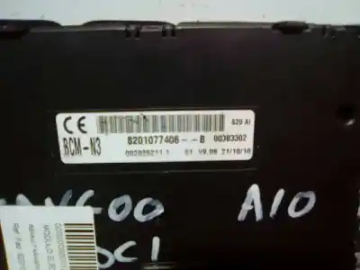 Second-hand car spare part electronic module for renault kangoo 1.5 dci diesel oem iam references 8201077406 00383302 0020252111