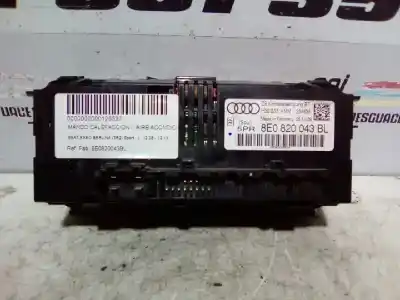Second-hand car spare part HEATING / AIR CONDITIONING CONTROL PANEL for SEAT EXEO BERLINA (3R2)  OEM IAM references 8E0820043BL  
