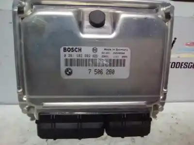 Second-hand car spare part ecu engine control for bmw serie 7 (e65/e66) 6.0 cat oem iam references 0261s02902  7506280
