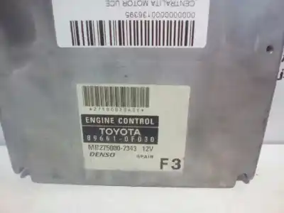 Second-hand car spare part ECU ENGINE CONTROL for TOYOTA COROLLA VERSO (E12)  OEM IAM references 896610F030  MB2750007343