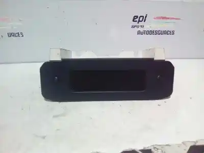Second-hand car spare part multifunction display for peugeot 206 4-trg. * oem iam references 96613334xt  