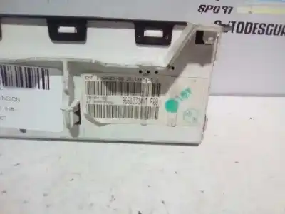 Second-hand car spare part multifunction display for peugeot 206 4-trg. * oem iam references 96613334xt  