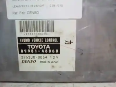 Second-hand car spare part ECU ENGINE CONTROL for LEXUS RX  OEM IAM references 8998148060 2752000064 8998148060