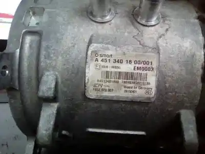 Second-hand car spare part complete engine for smart coupe electric drive oem iam references em0003  a4513401800