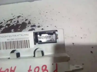 Second-hand car spare part multifunction display for peugeot 807 sr pack oem iam references 1495869077  