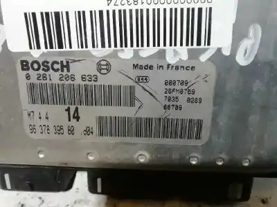 Автозапчастина б/у ебу контролер двигуна для citroen xsara picasso 1.6 16v exclusive посилання на oem iam 0261206633  9637839580