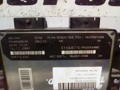 Second-hand car spare part ecu engine control for citroen c15 e oem iam references r04080024a