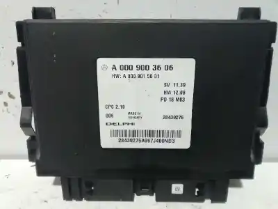 Recambio de automóvil de segunda mano de modulo electronico para mercedes-benz clase a (w176) * referencias oem iam a0009003606
