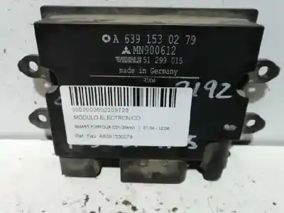 Автозапчастина б/у електронний модуль для smart forfour (454) 1.5 cdi (454.000) посилання на oem iam a6391530279
