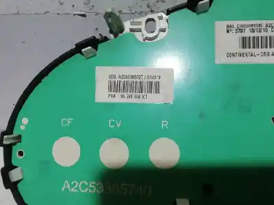 Peça sobressalente para automóvel em segunda mão quadrante por citroen c3 1.4 hdi exclusive referências oem iam a2c53385827  96668806xt