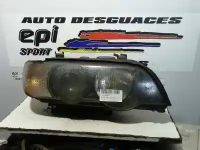 Second-hand car spare part right headlight for bmw x5 (e53) 3.0d oem iam references 