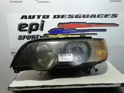 Second-hand car spare part left headlight for bmw x5 (e53) 3.0d oem iam references 