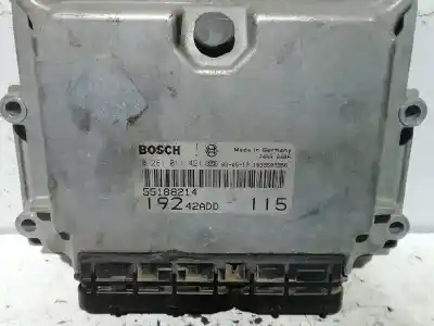 Peça sobressalente para automóvel em segunda mão centralina de motor uce por fiat stilo (192) 1.9 jtd cat referências oem iam 0281011421