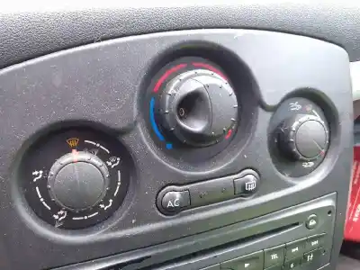Second-hand car spare part heating / air conditioning control panel for renault clio iii expression oem iam references 69590001v