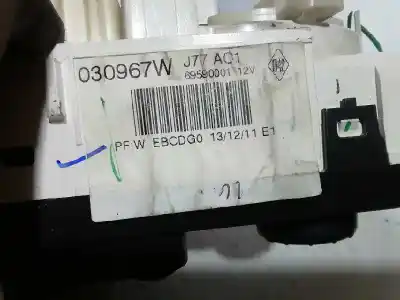 Peça sobressalente para automóvel em segunda mão comando de sofagem (chauffage / ar condicionado)  por renault clio iii expression referências oem iam 69590001v  