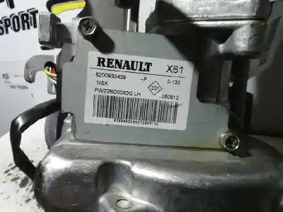 Second-hand car spare part steering column for renault kangoo profesional oem iam references 8200932439