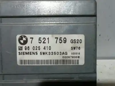 Second-hand car spare part automatic gearbox control unit for bmw x5 (e53) 3.0d oem iam references 7521759
